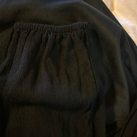 New, never worn , but took tag off. Altar’d State Black Babydoll Ruffle Dress - Picture 10 of 11